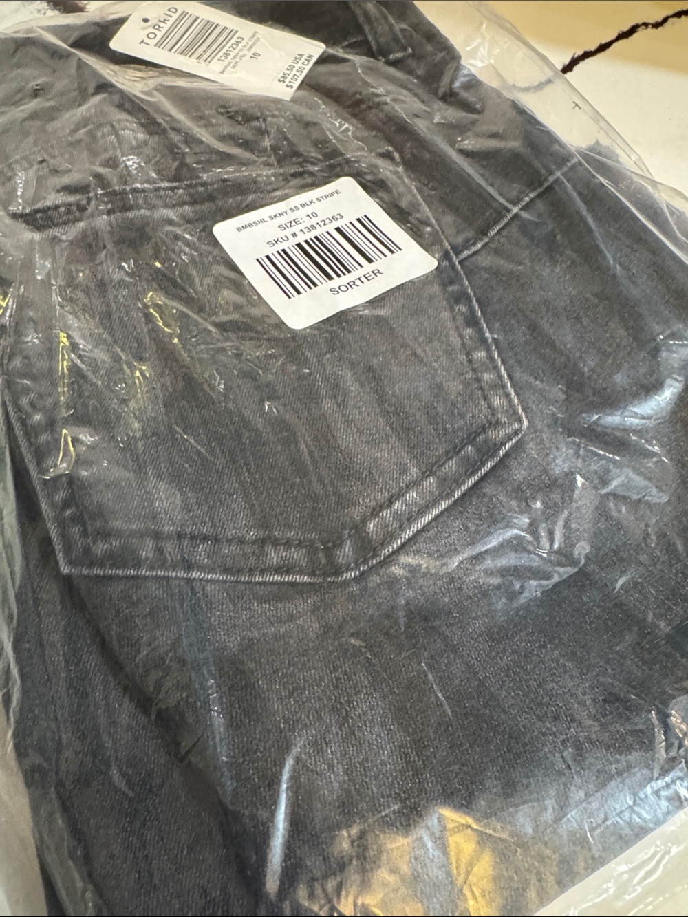 🍎🆕Torrid🚺Bombshell Black Skinny Jeans - Picture 12 of 12